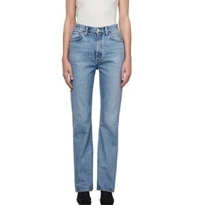 Agolde Vintage High-Rise Bootcut Blue Denim Jean. Size 29